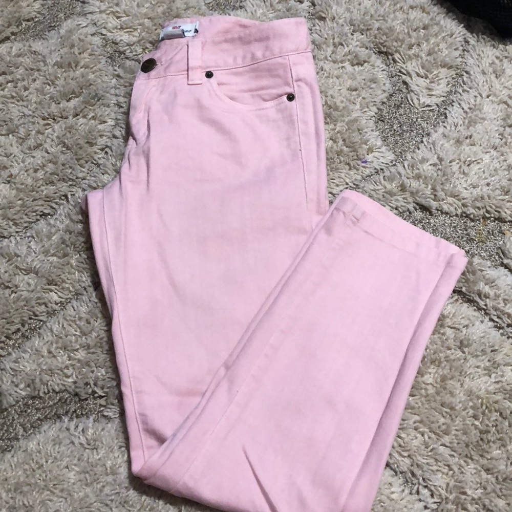 Vineyard Vines light pink jeans